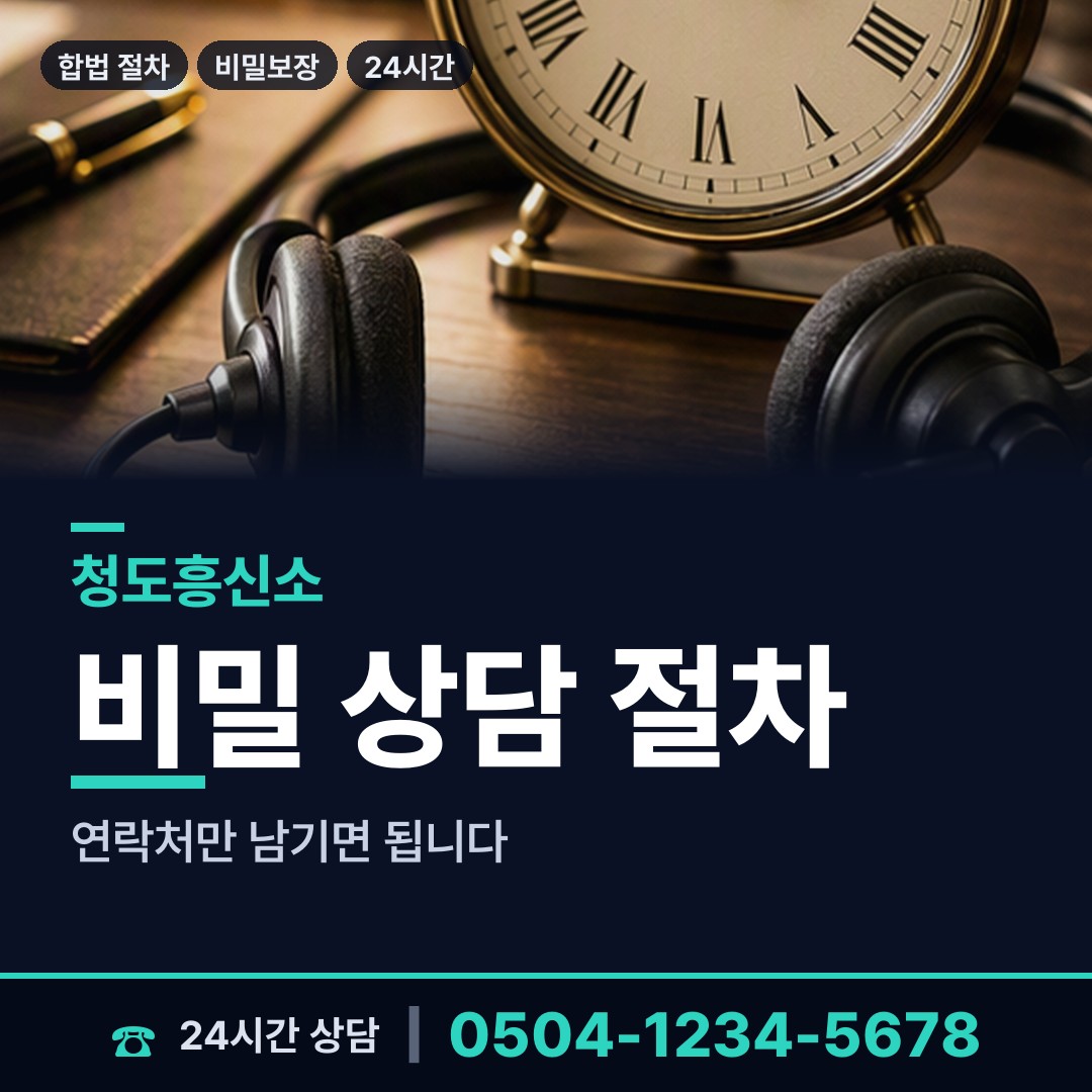청도 풍각면 외도미행 상담 안내